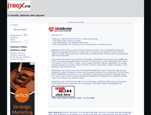 Tablet Screenshot of antivirus.itbox.ro