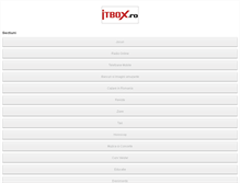 Tablet Screenshot of itbox.ro